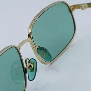 Gucci | Accessories | New Gucci Gg457s 05 Sunglasses Gold  display picture 3